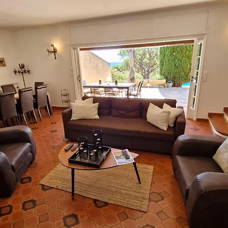 Villa Familiale Avec Piscine Privee, Proche Plage, Parking Et Wifi A - Fr-1-780-12 Sainte-Maxime